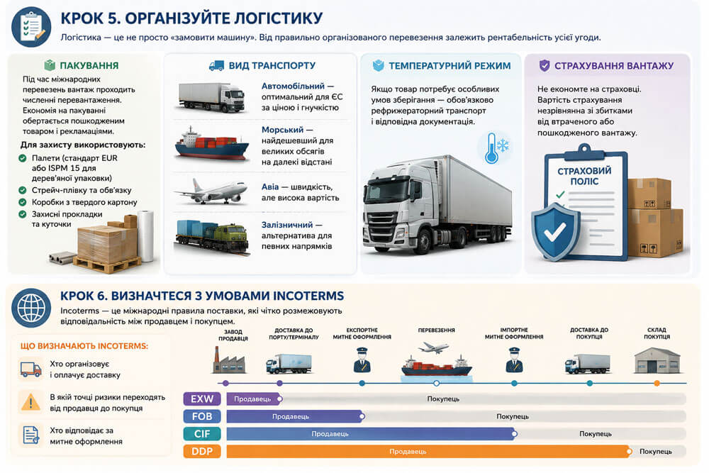 Як організувати логістику